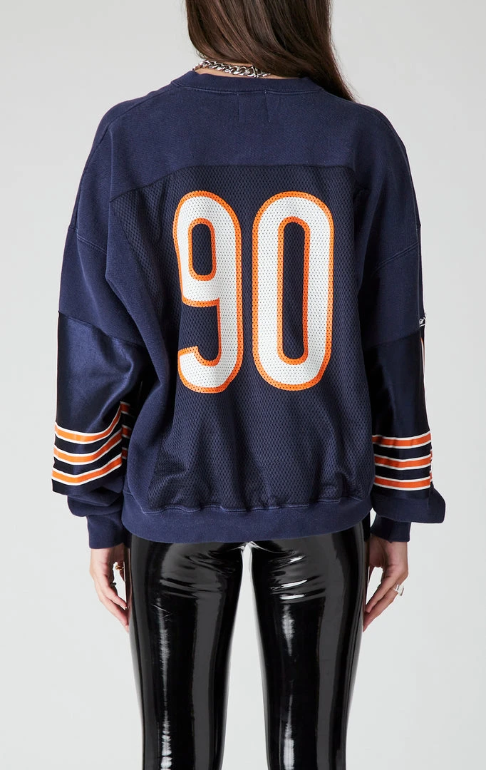 FURST OF A KIND VINTAGE SPLICED JERSEY SLEEVE AND BACK SWEATSHIRT 4 FURST OF A KIND VINTAGE SPLICED JERSEY SLEEVE AND BACK SWEATSHIRT