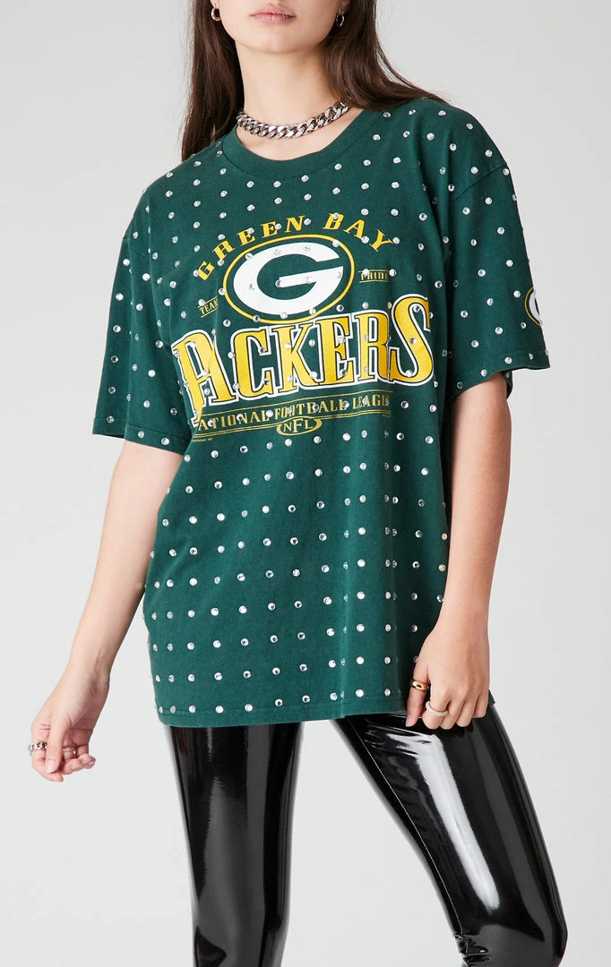 FURST OF A KIND VINTAGE SILVER ALLOVER RHINESTONE TEE SALE 3 FURST OF A KIND VINTAGE SILVER ALLOVER RHINESTONE TEE SALE