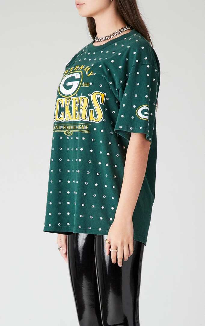 FURST OF A KIND VINTAGE SILVER ALLOVER RHINESTONE TEE SALE 5 FURST OF A KIND VINTAGE SILVER ALLOVER RHINESTONE TEE SALE