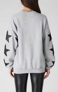 FURST OF A KIND VINTAGE BLACK STAR PATCH SWEATSHIRT SALE