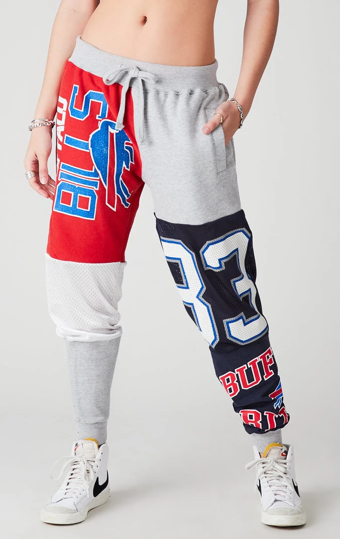 FURST OF A KIND VINTAGE SPLICED PATCHWORK SWEATPANTS VINTAGE NFL 3 FURST OF A KIND VINTAGE SPLICED PATCHWORK SWEATPANTS VINTAGE NFL