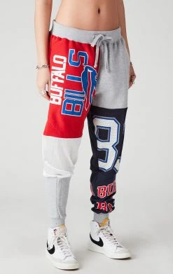 FURST OF A KIND VINTAGE SPLICED PATCHWORK SWEATPANTS VINTAGE NFL 8 FURST OF A KIND VINTAGE SPLICED PATCHWORK SWEATPANTS VINTAGE NFL