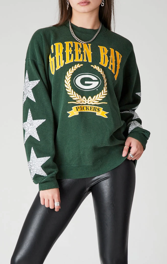 FURST OF A KIND VINTAGE SILVER STAR PATCH SWEATSHIRT VINTAGE NFL 3 FURST OF A KIND VINTAGE SILVER STAR PATCH SWEATSHIRT VINTAGE NFL