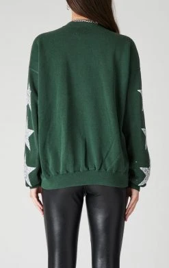 FURST OF A KIND VINTAGE SILVER STAR PATCH SWEATSHIRT VINTAGE NFL