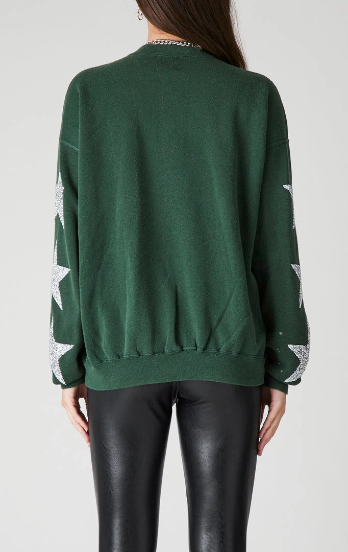 FURST OF A KIND VINTAGE SILVER STAR PATCH SWEATSHIRT VINTAGE NFL 4 FURST OF A KIND VINTAGE SILVER STAR PATCH SWEATSHIRT VINTAGE NFL