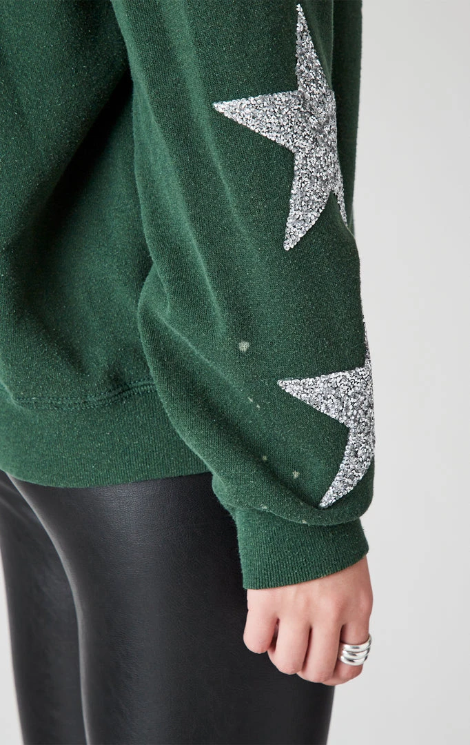 FURST OF A KIND VINTAGE SILVER STAR PATCH SWEATSHIRT VINTAGE NFL 5 FURST OF A KIND VINTAGE SILVER STAR PATCH SWEATSHIRT VINTAGE NFL