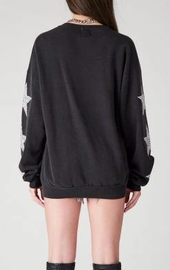 FURST OF A KIND VINTAGE SILVER STAR PATCH SWEATSHIRT VINTAGE NFL