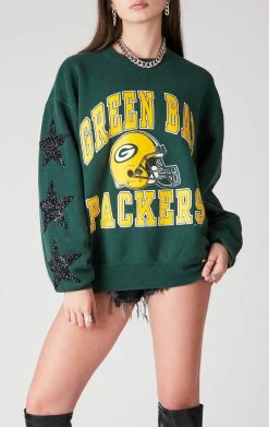 FURST OF A KIND SALE VINTAGE BLACK STAR PATCH SWEATSHIRT