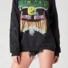 FURST OF A KIND VINTAGE BLACK STAR PATCH SWEATSHIRT