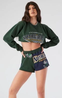 FURST OF A KIND VINTAGE SWEATSHIRT AND SHORT SET
