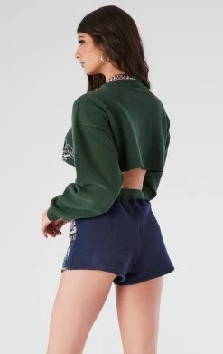 FURST OF A KIND VINTAGE SWEATSHIRT AND SHORT SET