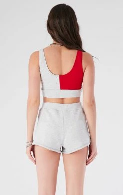 FURST OF A KIND VINTAGE COLLEGE VINTAGE SPLICED TANK AND SHORT SET