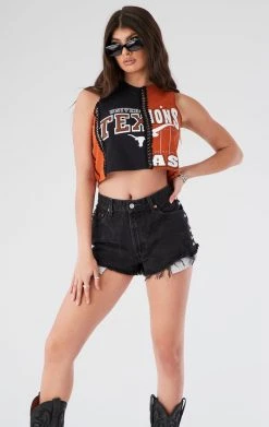 FURST OF A KIND VINTAGE SPLICED CHAIN SLEEVELESS TEE