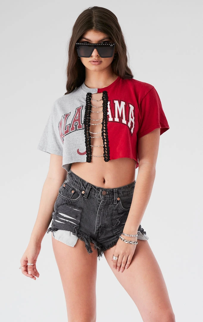 FURST OF A KIND VINTAGE SPLICED CHAIN LADDER TEE VINTAGE CHAINS 5 FURST OF A KIND VINTAGE SPLICED CHAIN LADDER TEE VINTAGE CHAINS