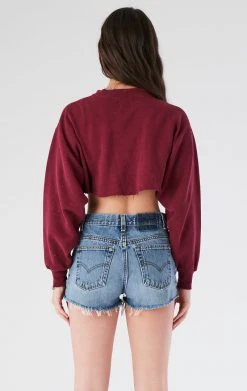 FURST OF A KIND VINTAGE ZIP CROPPED SWEATSHIRT VINTAGE COLLEGE 7 FURST OF A KIND VINTAGE ZIP CROPPED SWEATSHIRT VINTAGE COLLEGE