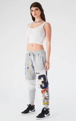 FURST OF A KIND VINTAGE SPLICED PATCHWORK SWEATPANTS VINTAGE NFL