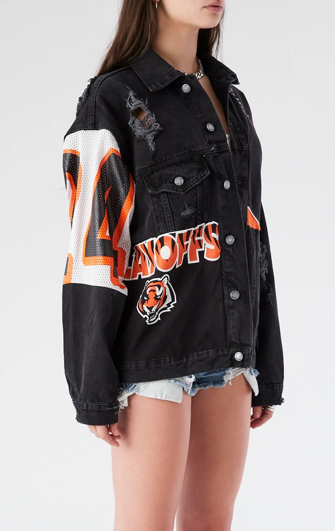 FURST OF A KIND VINTAGE SPLICED PATCHWORK DENIM JACKET 4 FURST OF A KIND VINTAGE SPLICED PATCHWORK DENIM JACKET