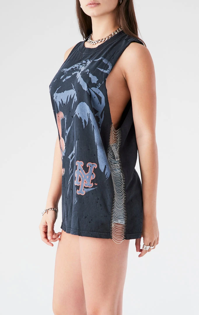 FURST OF A KIND VINTAGE CHAIN LADDER SIDE SLEEVELESS TEE VINTAGE SPORTS 4 FURST OF A KIND VINTAGE CHAIN LADDER SIDE SLEEVELESS TEE VINTAGE SPORTS