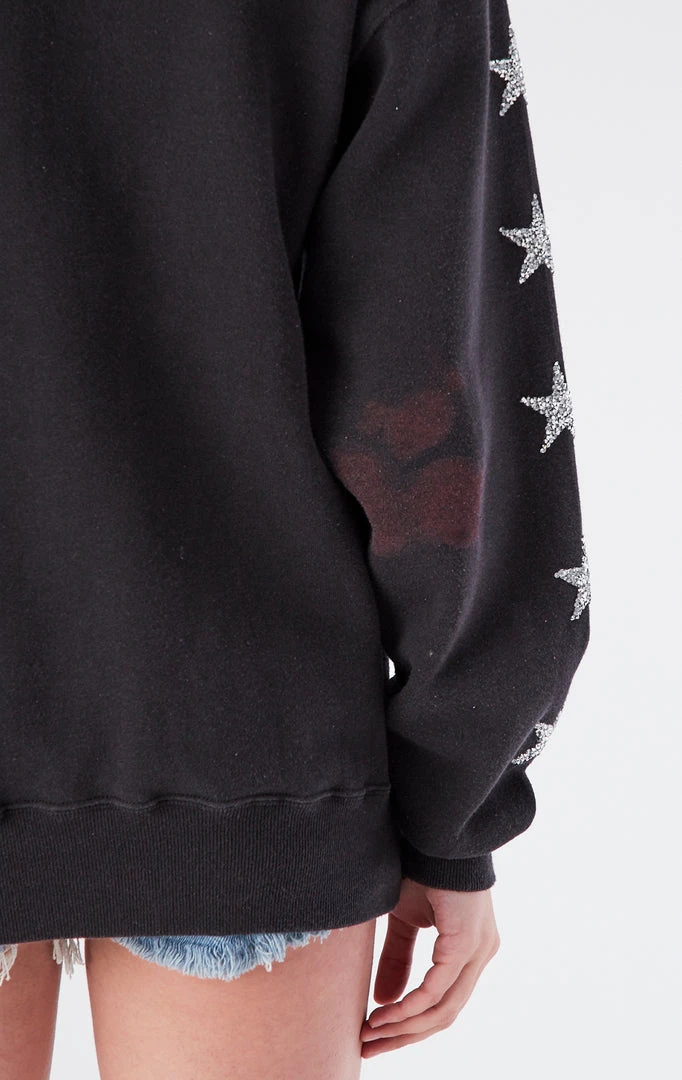 FURST OF A KIND VINTAGE MINI STAR PATCH SWEATSHIRT VINTAGE SPORTS 5 FURST OF A KIND VINTAGE MINI STAR PATCH SWEATSHIRT VINTAGE SPORTS