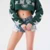 FURST OF A KIND VINTAGE STAR PATCH CROPPED SWEATSHIRT VINTAGE NFL 1 FURST OF A KIND VINTAGE STAR PATCH CROPPED SWEATSHIRT VINTAGE NFL