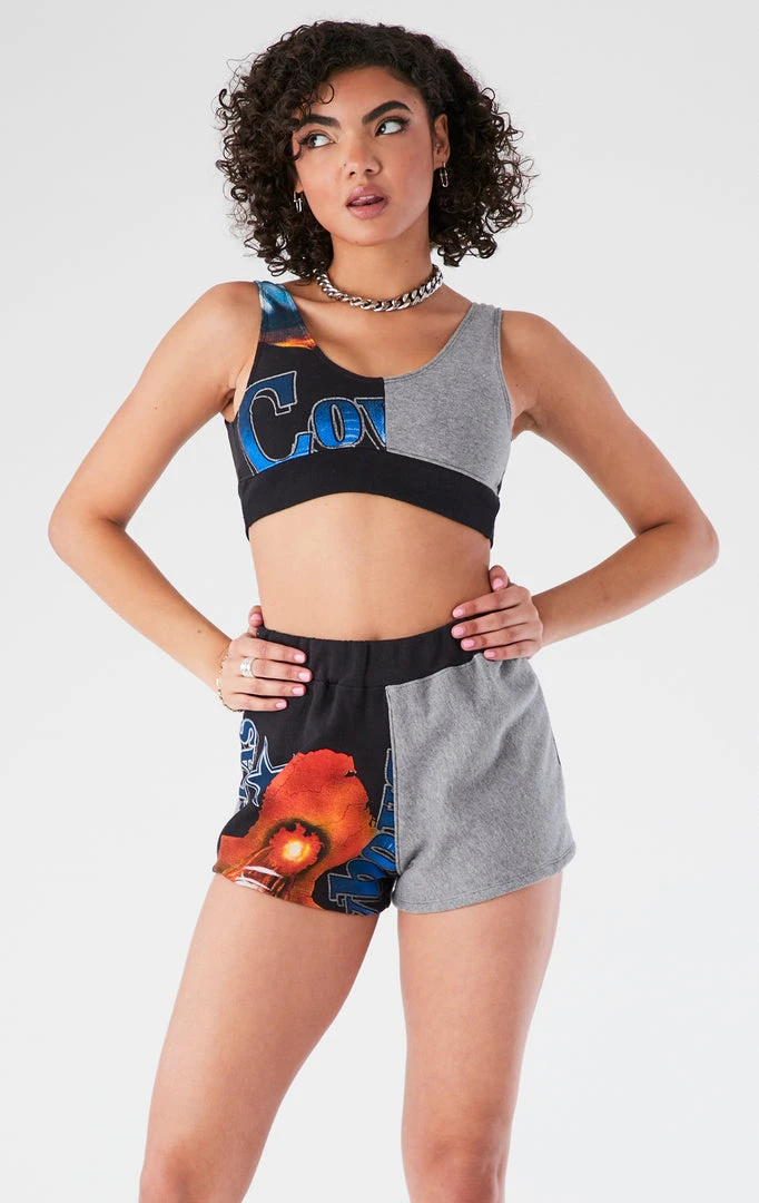 FURST OF A KIND VINTAGE SPLICED TANK AND SHORT SET VINTAGE NFL 3 FURST OF A KIND VINTAGE SPLICED TANK AND SHORT SET VINTAGE NFL