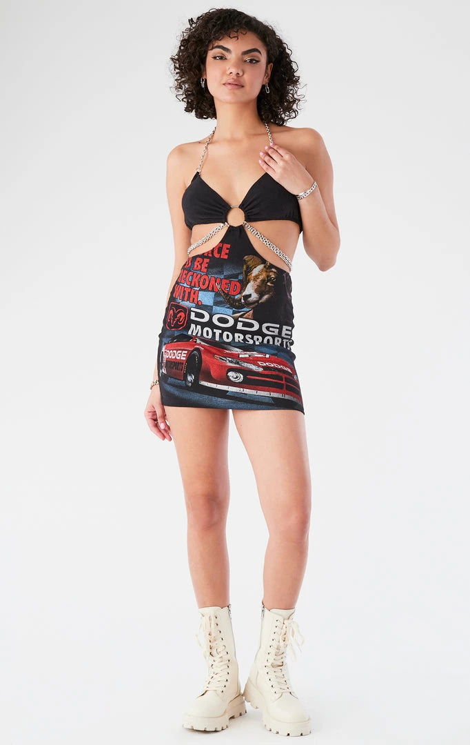 FURST OF A KIND VINTAGE CUT OUT CHAIN HALTER DRESS 4 FURST OF A KIND VINTAGE CUT OUT CHAIN HALTER DRESS