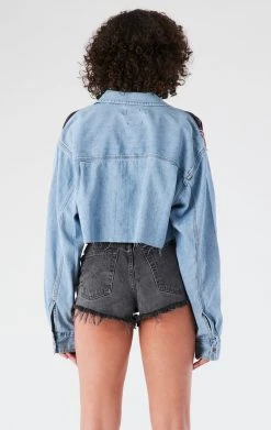 FURST OF A KIND VINTAGE TEE PANEL CHAMBRAY