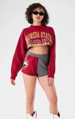 FURST OF A KIND VINTAGE SWEATSHIRT AND SHORT SET