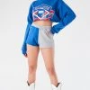 FURST OF A KIND VINTAGE SWEATSHIRT AND SHORT SET VINTAGE NFL