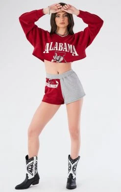 FURST OF A KIND VINTAGE SWEATSHIRT AND SHORT SET VINTAGE COLLEGE