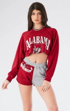 FURST OF A KIND VINTAGE SWEATSHIRT AND SHORT SET VINTAGE COLLEGE