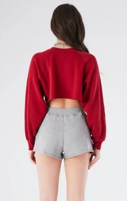 FURST OF A KIND VINTAGE SWEATSHIRT AND SHORT SET VINTAGE COLLEGE