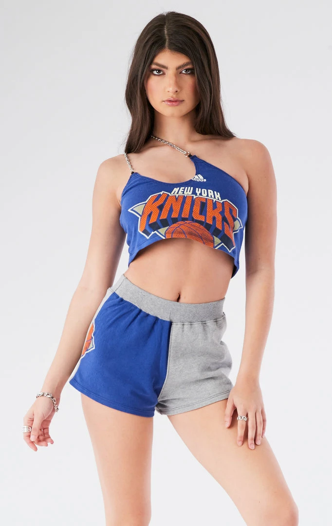 FURST OF A KIND VINTAGE ONE SHOULDER DOUBLE CHAIN SHORT SET 3 FURST OF A KIND VINTAGE ONE SHOULDER DOUBLE CHAIN SHORT SET