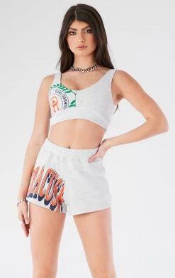 FURST OF A KIND REWORKED SETS VINTAGE SPLICED TANK AND SHORT SET