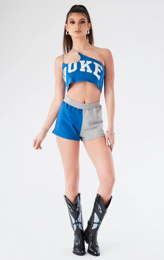 FURST OF A KIND VINTAGE ONE SHOULDER DOUBLE CHAIN SHORT SET VINTAGE CHAINS 3 FURST OF A KIND VINTAGE ONE SHOULDER DOUBLE CHAIN SHORT SET VINTAGE CHAINS