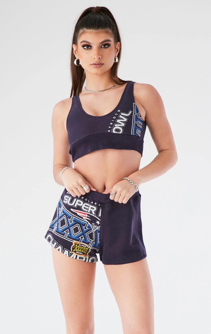 FURST OF A KIND VINTAGE NFL VINTAGE SPLICED TANK AND SHORT SET 5 FURST OF A KIND VINTAGE NFL VINTAGE SPLICED TANK AND SHORT SET