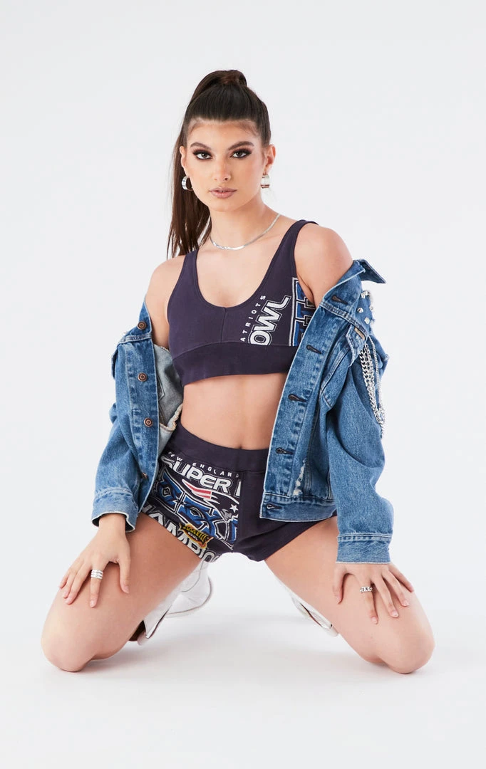 FURST OF A KIND VINTAGE NFL VINTAGE SPLICED TANK AND SHORT SET 3 FURST OF A KIND VINTAGE NFL VINTAGE SPLICED TANK AND SHORT SET