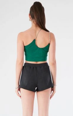 FURST OF A KIND VINTAGE ONE SHOULDER DOUBLE CHAIN SHORT SET 7 FURST OF A KIND VINTAGE ONE SHOULDER DOUBLE CHAIN SHORT SET