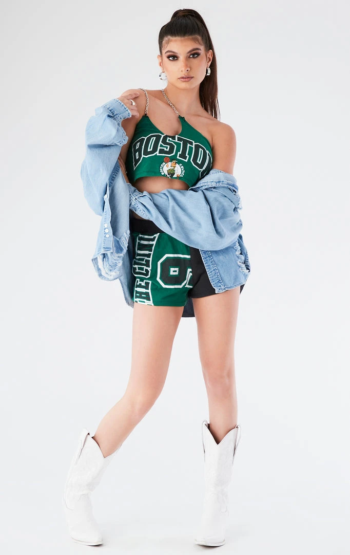 FURST OF A KIND VINTAGE ONE SHOULDER DOUBLE CHAIN SHORT SET 4 FURST OF A KIND VINTAGE ONE SHOULDER DOUBLE CHAIN SHORT SET