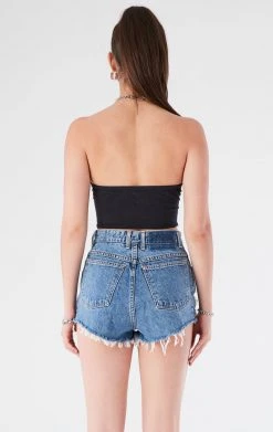 FURST OF A KIND VINTAGE CUT OUT CHAIN HALTER TOP VINTAGE CHAINS