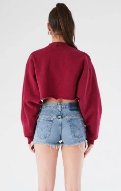 FURST OF A KIND VINTAGE ZIP CROPPED SWEATSHIRT VINTAGE COLLEGE 7 FURST OF A KIND VINTAGE ZIP CROPPED SWEATSHIRT VINTAGE COLLEGE