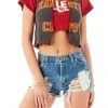 FURST OF A KIND SALE VINTAGE SPLICED CROPPED TEE
