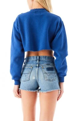 FURST OF A KIND VINTAGE NFL VINTAGE CROPPED ZIP SWEATSHIRT 5 FURST OF A KIND VINTAGE NFL VINTAGE CROPPED ZIP SWEATSHIRT