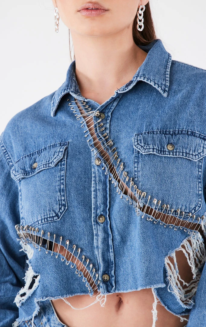 FURST OF A KIND VINTAGE CURVED PIN CHAMBRAY 5 FURST OF A KIND VINTAGE CURVED PIN CHAMBRAY