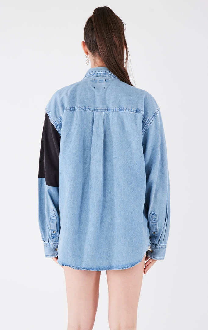 FURST OF A KIND VINTAGE PATCHWORK CHAMBRAY VINTAGE DRINKS 5 FURST OF A KIND VINTAGE PATCHWORK CHAMBRAY VINTAGE DRINKS