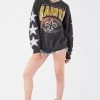 FURST OF A KIND VINTAGE SILVER STAR PATCH SWEATSHIRT VINTAGE NFL