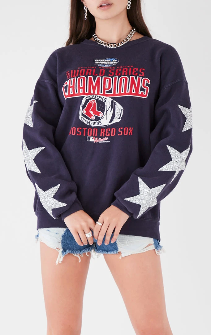 FURST OF A KIND VINTAGE SILVER STAR PATCH SWEATSHIRT VINTAGE STARS 3 FURST OF A KIND VINTAGE SILVER STAR PATCH SWEATSHIRT VINTAGE STARS