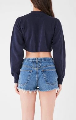 FURST OF A KIND VINTAGE CHAIN LACE UP CROP SWEATSHIRT 5 FURST OF A KIND VINTAGE CHAIN LACE UP CROP SWEATSHIRT