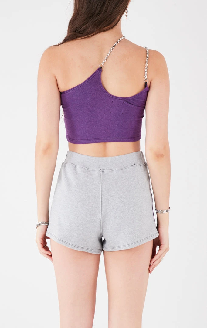 FURST OF A KIND VINTAGE ONE SHOULDER DOUBLE CHAIN SHORT SET 4 FURST OF A KIND VINTAGE ONE SHOULDER DOUBLE CHAIN SHORT SET