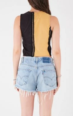 FURST OF A KIND VINTAGE SPLICED CHAIN SLEEVELESS TEE